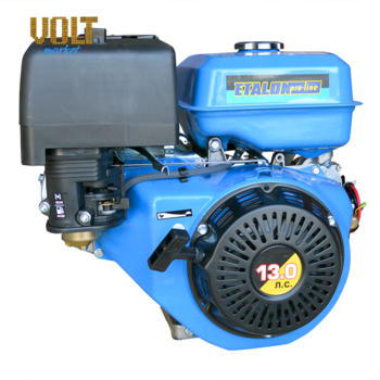 Бензиновый двигатель ETALON GE188FE (13л.с.) с электростартером - Садовая техника - Двигатели для мотоблоков - Магазин электрооборудования Проф-Электрик